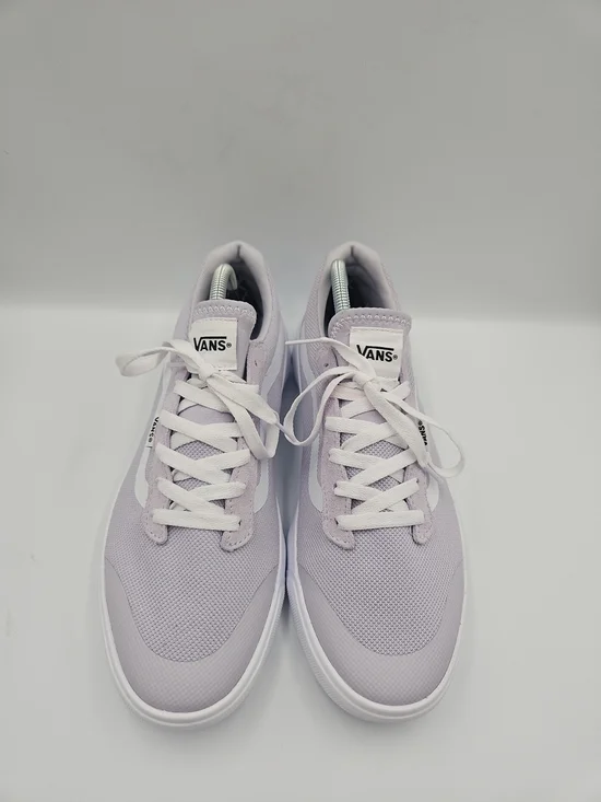 Vans Lilac Low-Top Sneakers with White Stripe - Women - Picture 3 of 8